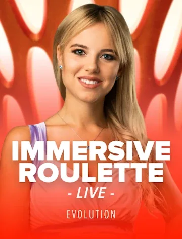 Immersive Roulette live stream at Vegas Hero Casino