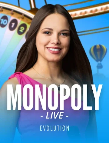 Monopoly Live wheel show at casino Vegas Hero