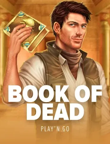 Book of Dead cover among Vegas Hero online casino slots