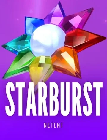 Starburst classic slot at Vegas Hero Casino